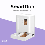 Rupa SmartDuo Dispensador Automático WiFi 2 en 1